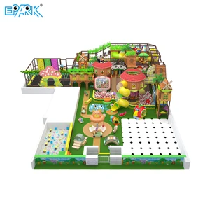Large Jungle Design Maze Commercial Theme Park Naughty Castle Kids Play Center Children's Indoor Playground Equipment For Sale