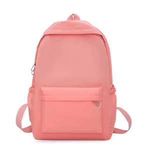 Factory Direct Sales Schoolbag Large Capacity Backpack Simple Versatile Travel and Casual Students Backpacks Wholesale