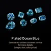 Plated Ocean Blue