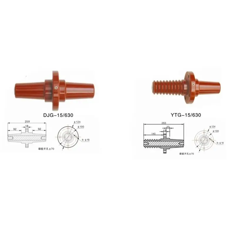 High Standard 15kv Fusion Type Cable Middle Connector Outdoor VRJJ Cable Fusion Splice Head