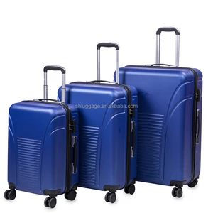 Unisex High Quality Unbreakable Light Weight ABS Trolley Suitcases Traveling Bag Hand Luggage Sets 3 PCS