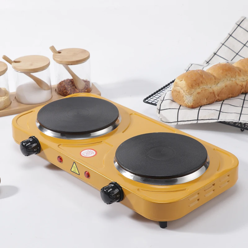Countertop Multifunction Adjustable Portable Hot Plate Electric Double Cooking Stove