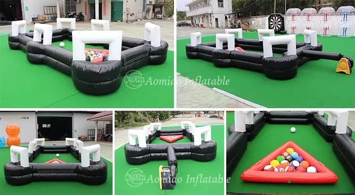 Funny Pool Soccer Table - Snookball Inflatable for Sale