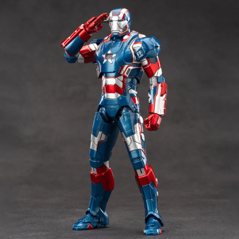 Figurine Iron Man War Machine 1:10 - PVC Marvel - Collection Avengers