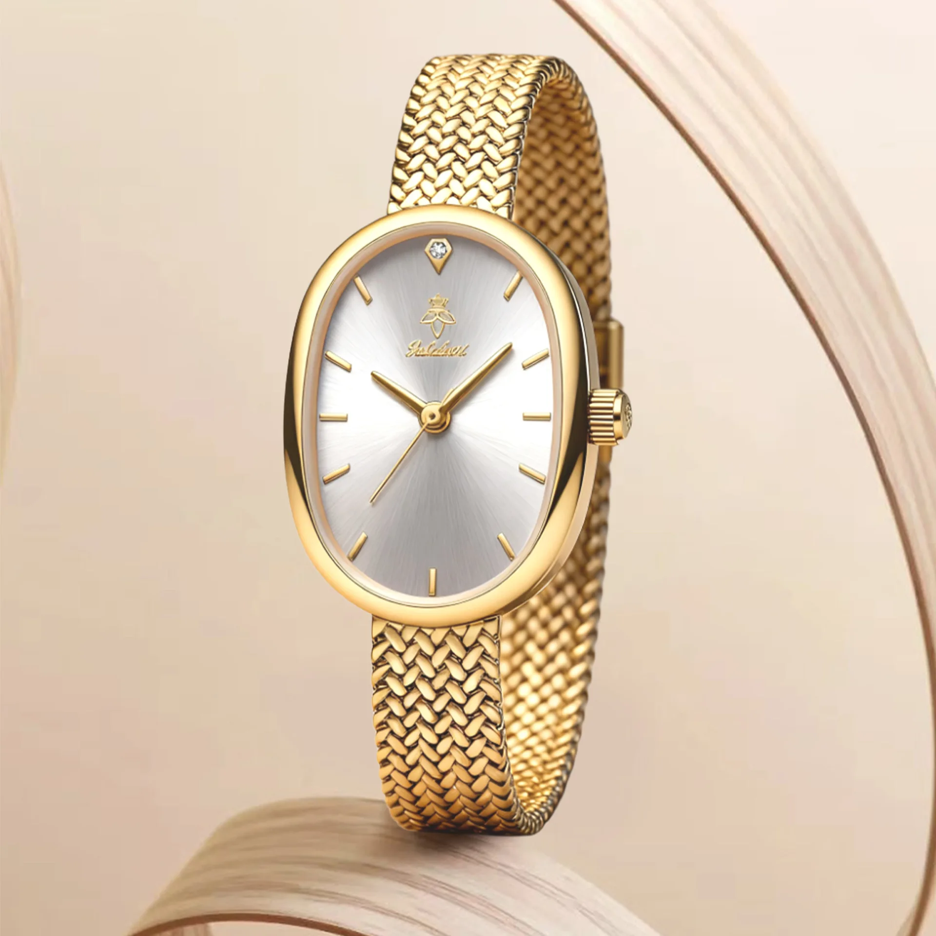 Oval Quartz Women's Watch OM-330437