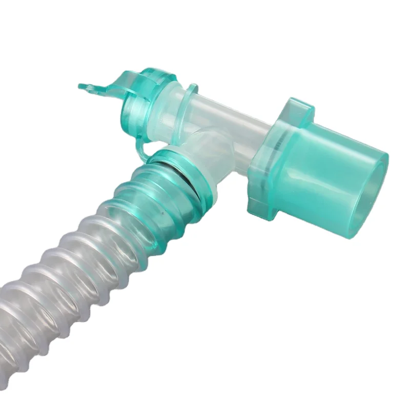 Disposable Medical PVC Catheter Mount, Expandable with Standard Connector Respiratory Catheter Corrugated Catheter