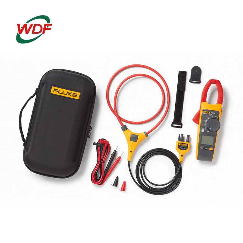 Fluke 376 True RMS AC/DC Clamp Meter 1000V 1000A MVDC MIN MAX AVG Inrush Backlit
