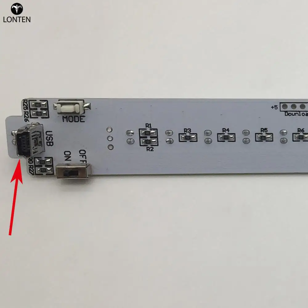 Analizzatore Di Spettro Audio VFD A LED - Kit Fai Da Te VU Meter Con Ingresso Type-C/12V