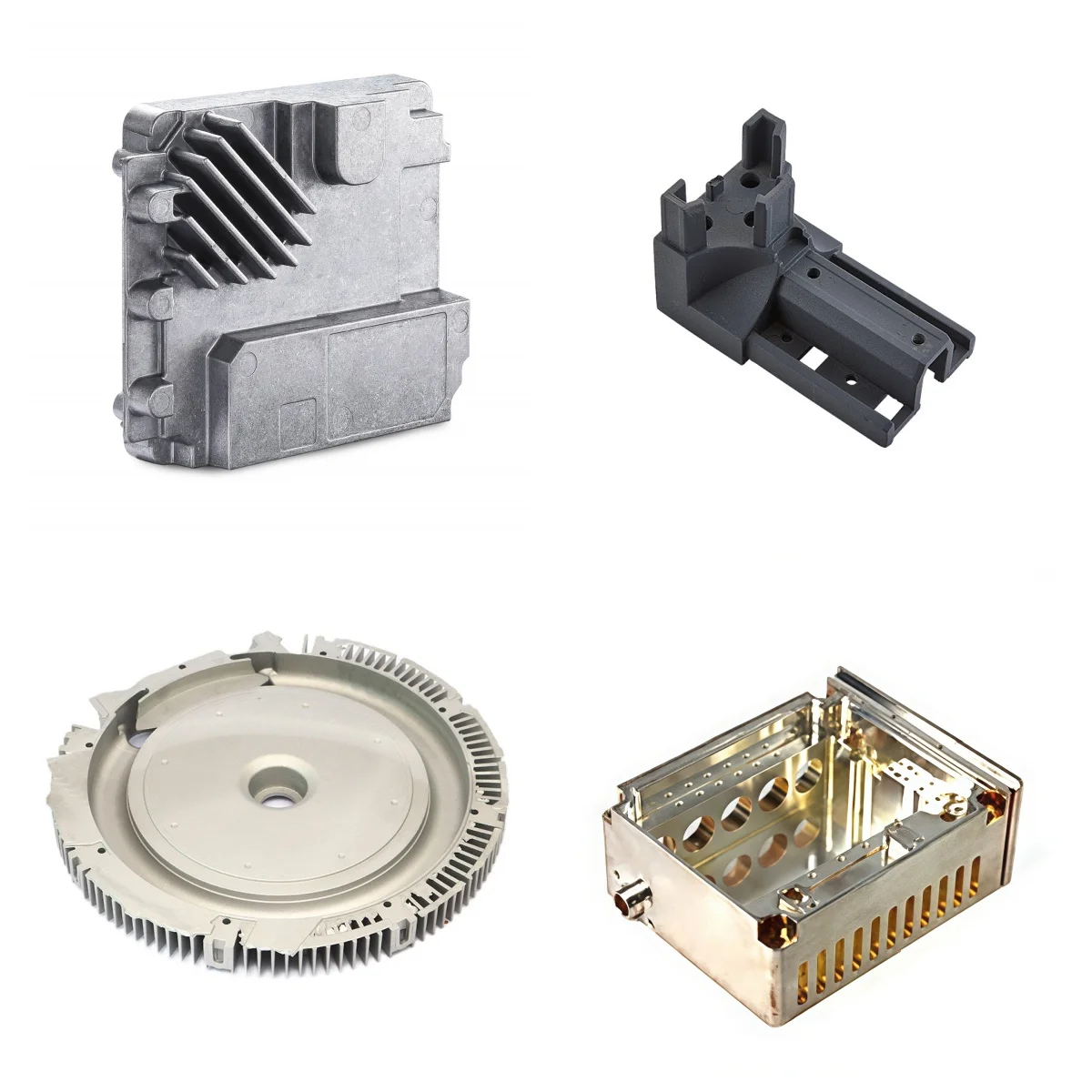 Bonnes pièces d'équipement électronique à précision Moulage sous pression en aluminium Usinage CNC Accessoires de moto
