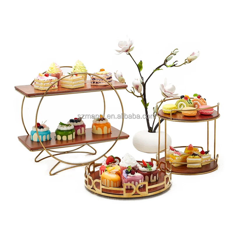 Supplies Buffet Display Stand Cake Tools Metal Cake Table Buffet Riser