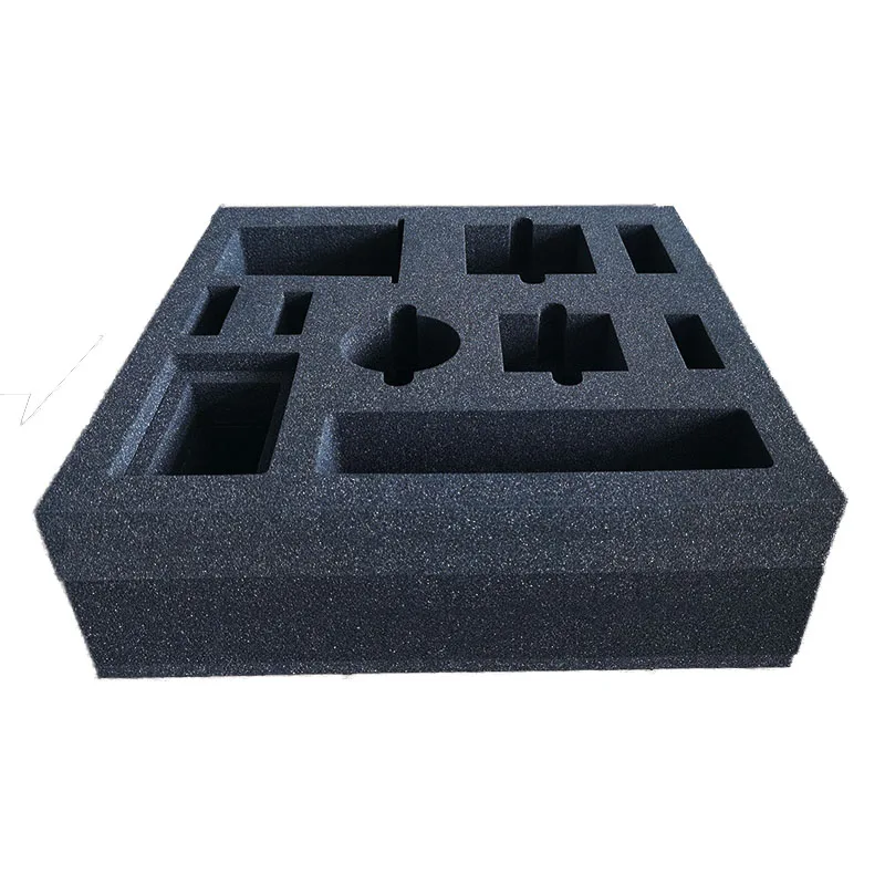 High Density Shockproof Polyethylene PU Custom Cut Foam with Die Cut Hole for Eco-Friendly Protective Packaging