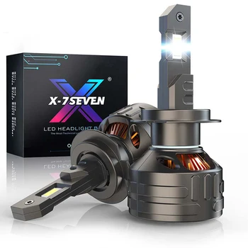 X-7SEVEN LED Lens Kronos H4 LED Headlights 160w 36000lm Car Led Lights Led Canbus H4 Led Lamp Led H4 Bulb