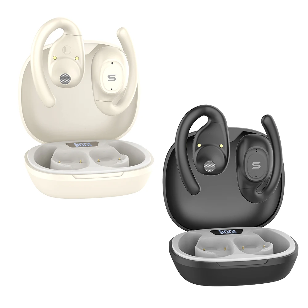 SOMOSTEL Stylish Hanging Ear Wireless Headset Ultra-long