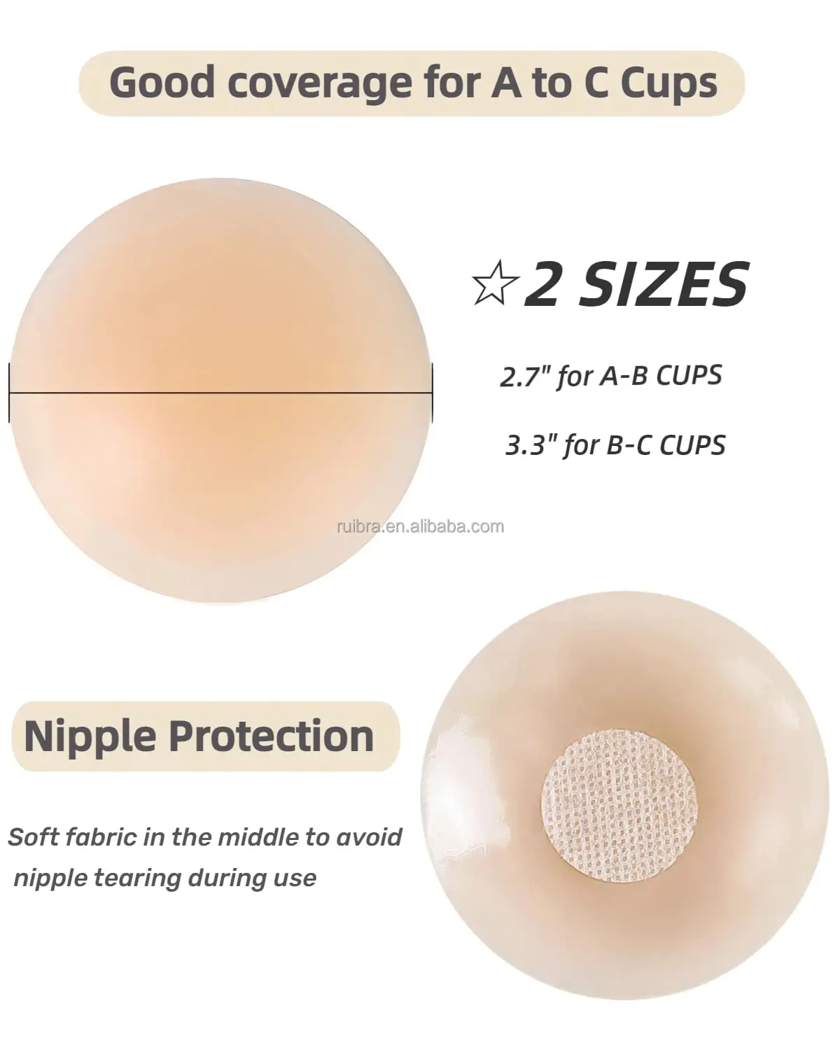 Nipple Covers Silicone With Nipple Protection Adhesive Breast Pasties