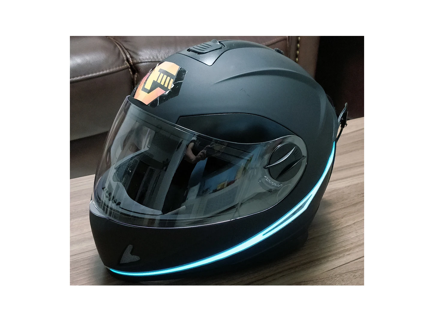 el tape motorcycle helmet Elos 3M Reflective Black Stickers - Reflective Tape, Reflective Tape, Hi Viz Stickers for Helmets Fibreglass Weight Overview | EL Wire Animal