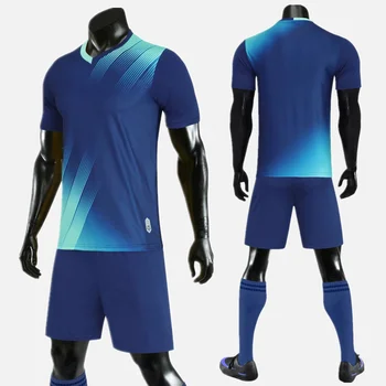 Design Green Color Jersey Soccer Men Soccer Uniforms Custom Made Soccer Jersey