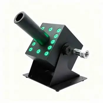LED Co2 Fog Column Jet Cannon DMX Stage Lights Smoke Machine DJ Disco Special Effect Equipment for Wedding Party Event