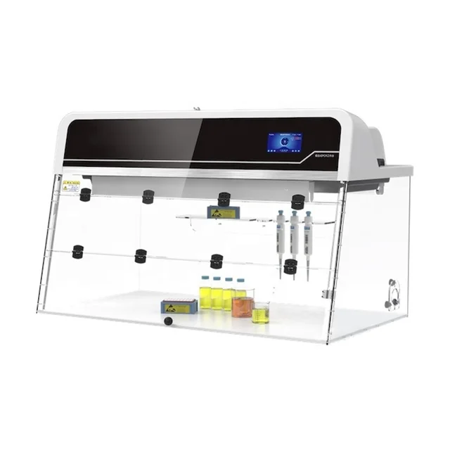 PCR Workstation Benchtop Laminar Flow Cabinet Laminar Airflow Hood Clean Bench PCR Cabinet Factory