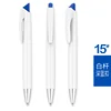 White penholder dark blue buckle