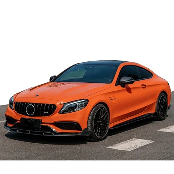 Air Bubble Free Car Protection Wrap Vinyl Film Glossy Bright Crystal vitality orange Car Body Wrapping Vinyl Film