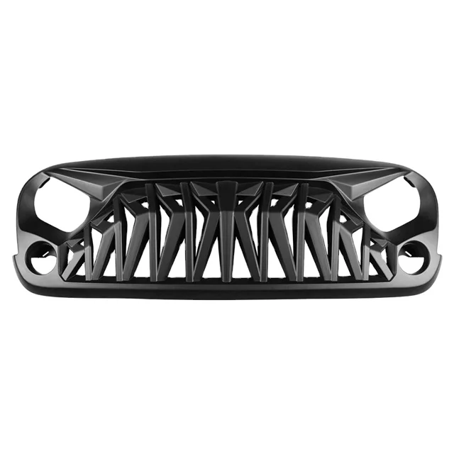 Black Front Grill For Jeep Wrangler Jk - Buy Grill,Guard,4x4 Off Road  Product on 