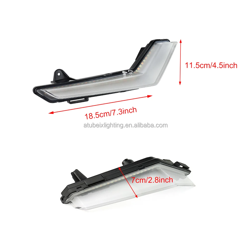 Atv Utv Rgb Led Turn Signals Daytime Running Light Signature Lights For