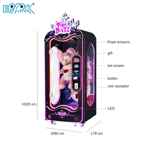 Coin Operated Pink Date Cut Prize Coin Amusement Arcade Games Gift Game Machine Big Toy Cutting Pink Date for Sale
