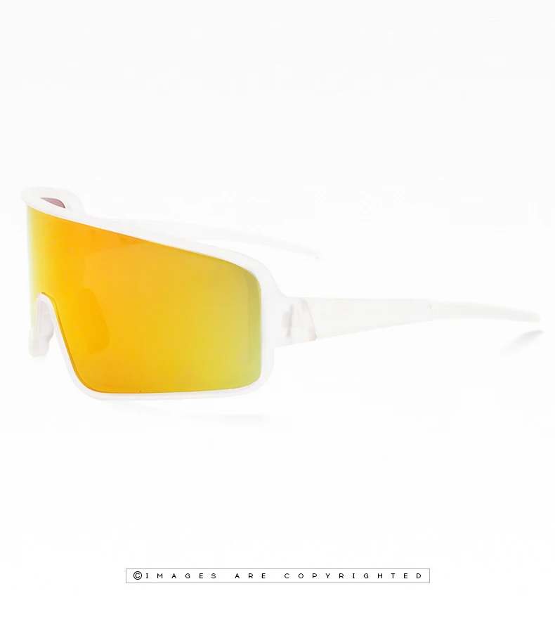 Big Matte Transparent Outdoor Eyewear Sport Cycling Sunglasses Frame