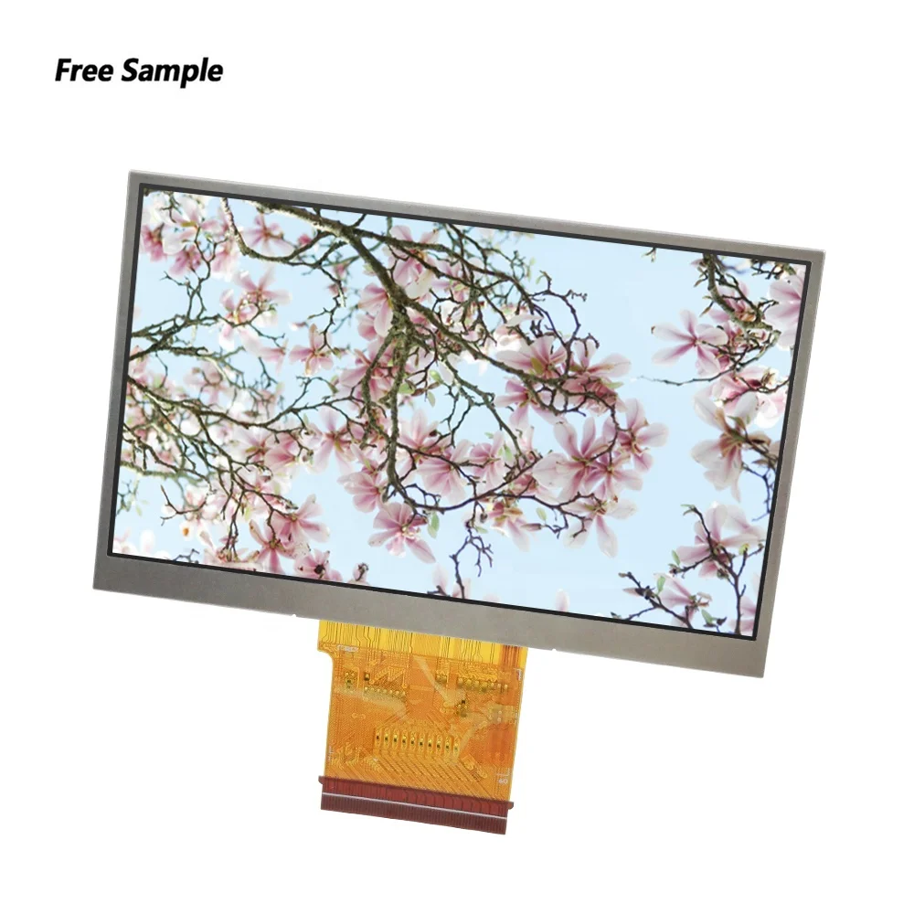 square lcd screen free sample