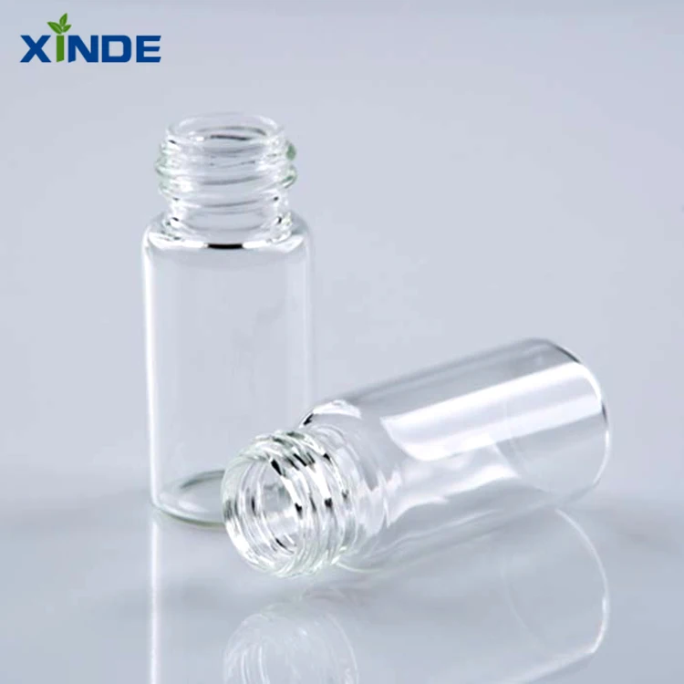 Clear Glass Screw Cap Bottle Durable Leak Proof 15ml 20ml 30ml 50ml 120ml Capacities for Perfume Diffuser Packaging Usage