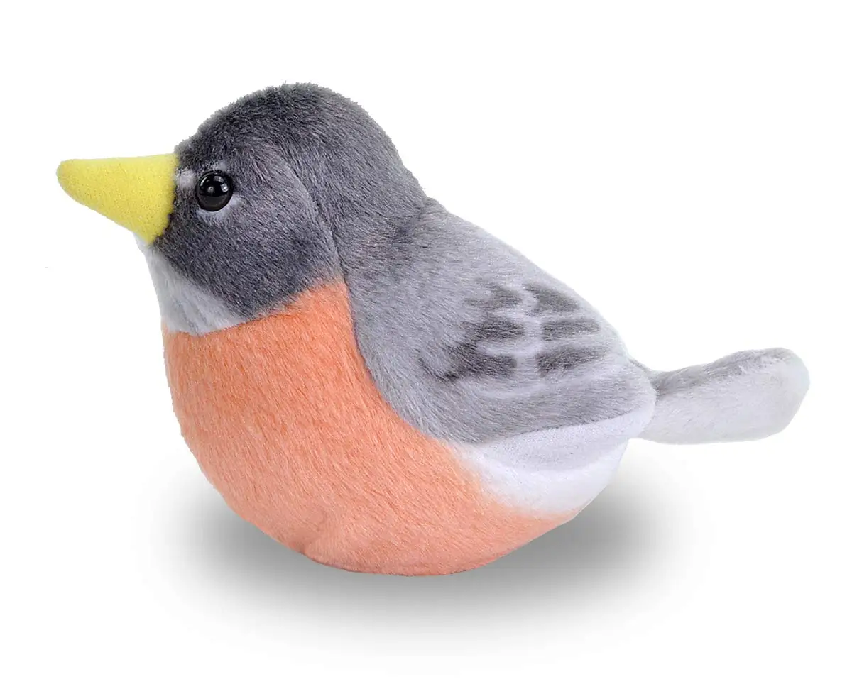 robin plush bird