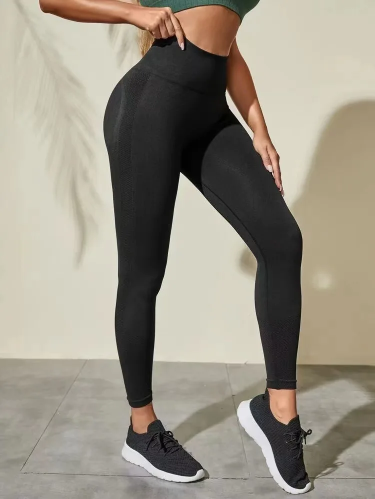 Legging Brésilien Cândida Mariá – Bleu Brillant, Gym, Yoga, Pilates, Taille L