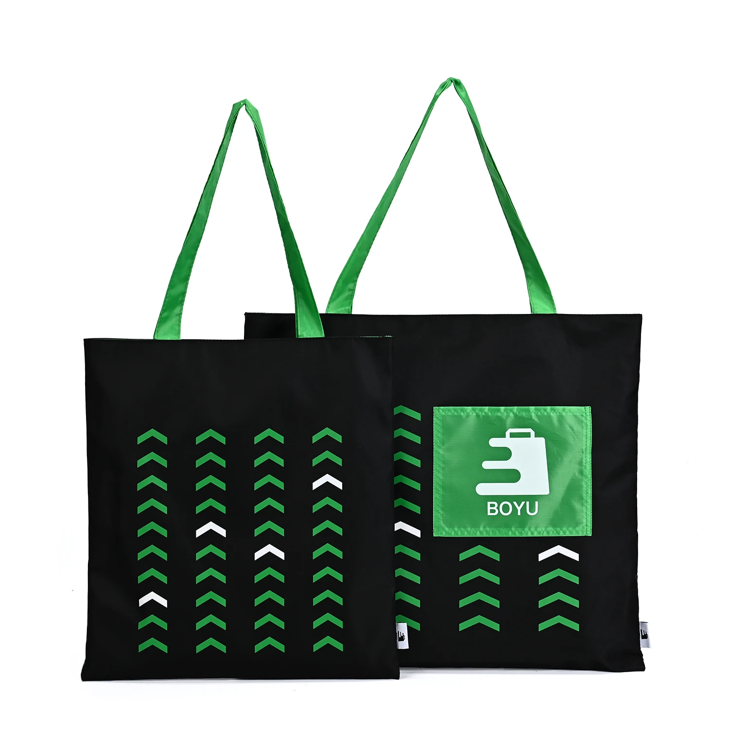 Hot Selling Custom Promotional Reusable Carrier Bags China Supplier Cheap Tote Shopper Polyester Bag details