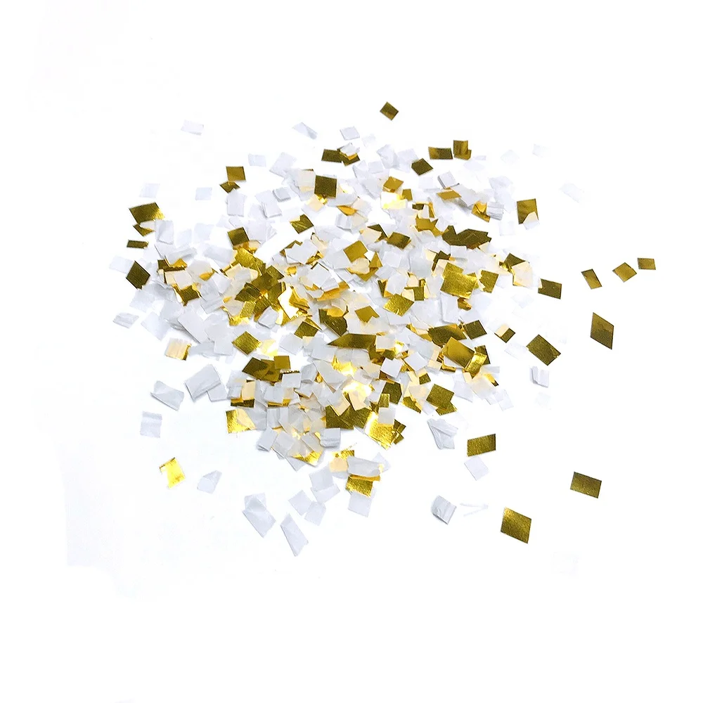 
 Праздничные блестящие конфетти из розовой Золотой серебряной фольги со снежинками  