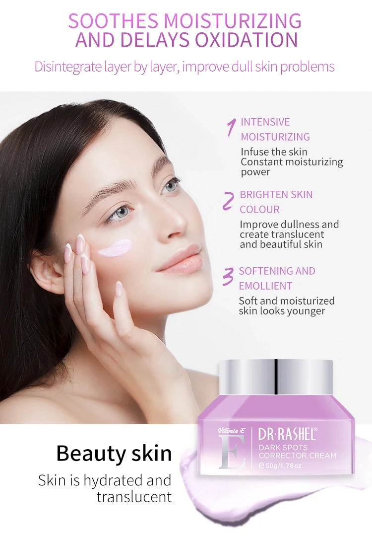 DR RASHEL Brightening Repairing Best Pigmentation Removal Vitamin E Dark Spots Corrector Cream