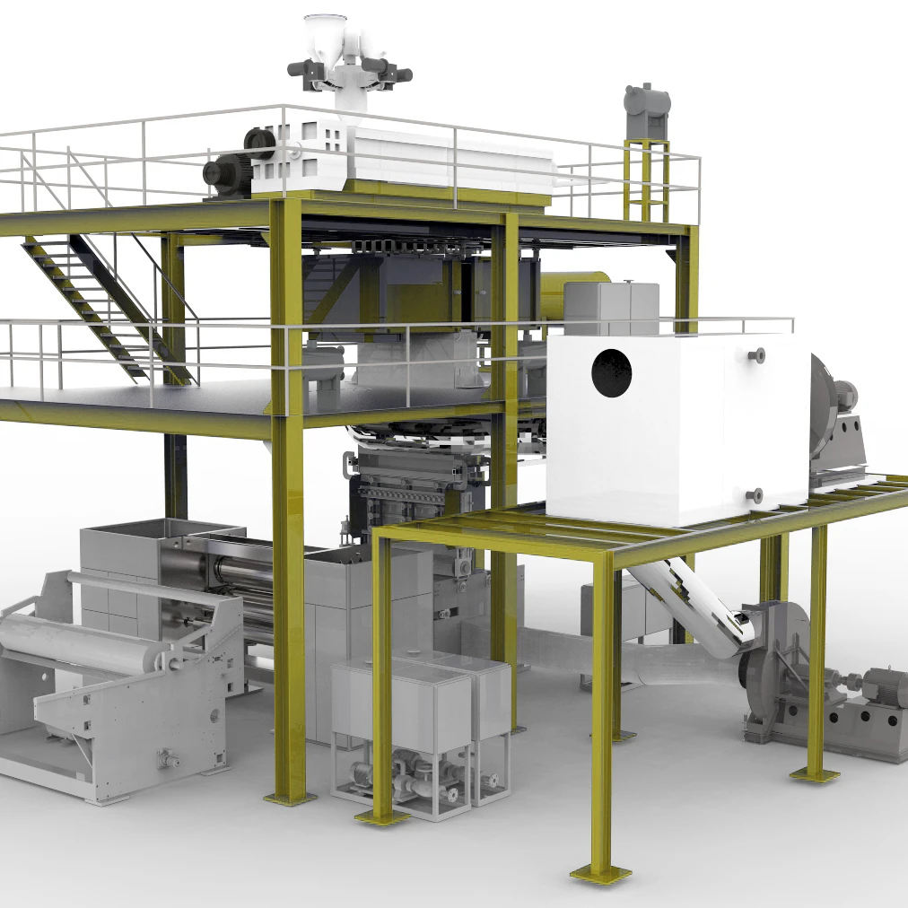 Линия по производству нетканого полотна, 1600 мм