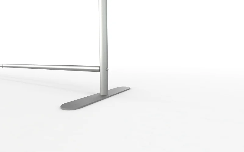 10ft Straight Curve Custom Roll Up Pop Up Backdrop Wall Advertising ...