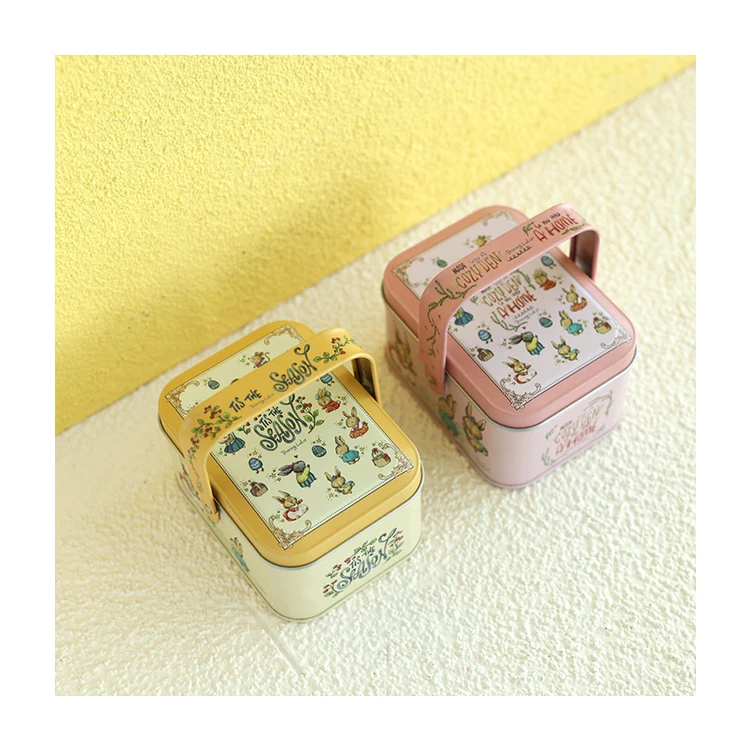 Customized Design Latest Round Packaging Container Boxes Tins for Butter Cookies
