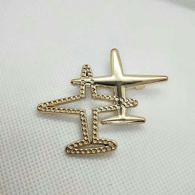 Metal Funny Creative Die Cast Gold Silver Plated Aeroplane Aircraft 3d  Lapel Pins For Suit,Airplane Badge Promotion - Buy Custom Metal Badge  Pins,3m Metal Fighter Plane Pewter Lapel Pin Badges With Butterfly