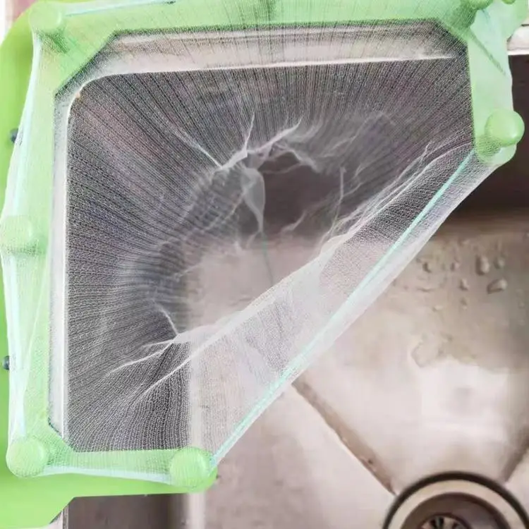 Оптовая продажа наборы кухонных фильтров сетчатый фильтр для раковины одноразовый мешок мусора треугольная дренажная