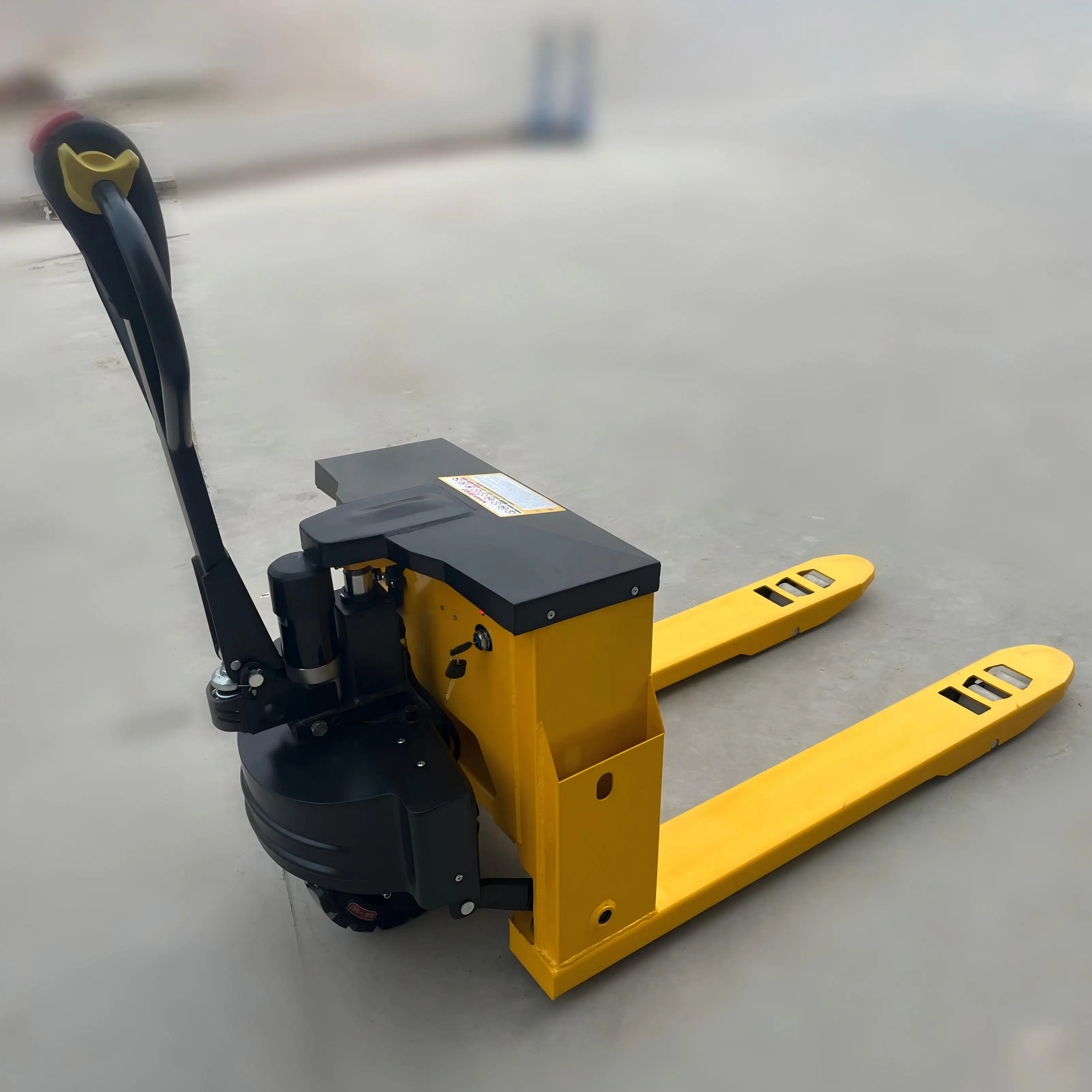 Outdoor Electric Pallet Truck with 48V Battery and 2 Years Warranty for Rough Terrain