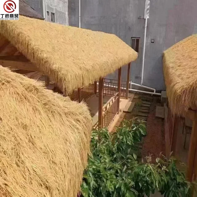 Natural Artificial Synthetic Thatch Roof For Roofing