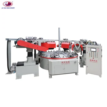 Multistation Cloth Wheel Sanitary Faucet Buffing Machine Automatic Metal Polishing Machine