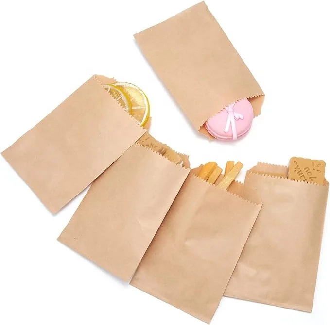 Carry Brown Paper Bags Takeaway bags For Two or Four Milk Tea Coffee Cups Baking Bags supplier