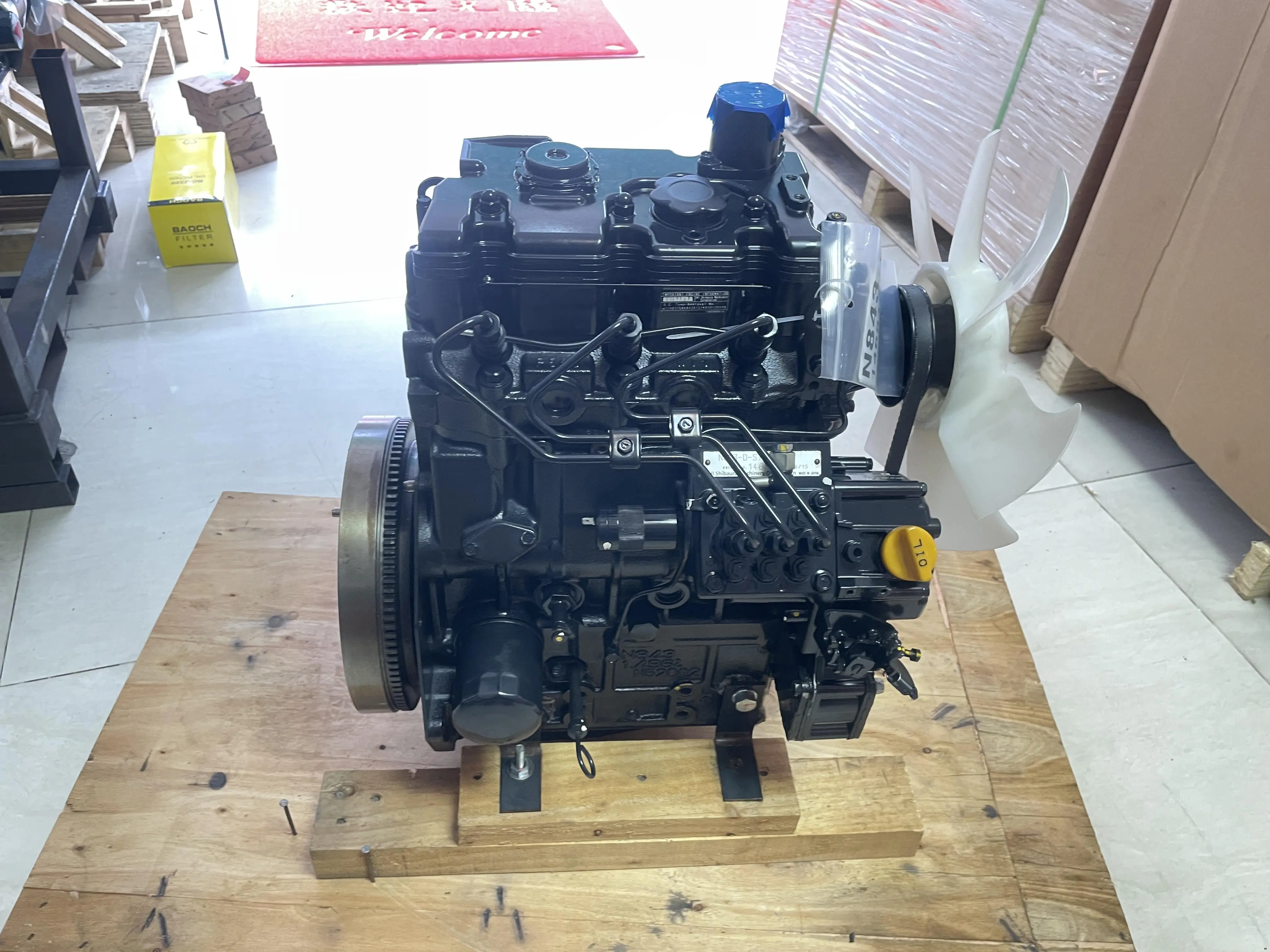 High Quality N843 Complete Diesel Engine Assembly for Shibaura Engine 3
