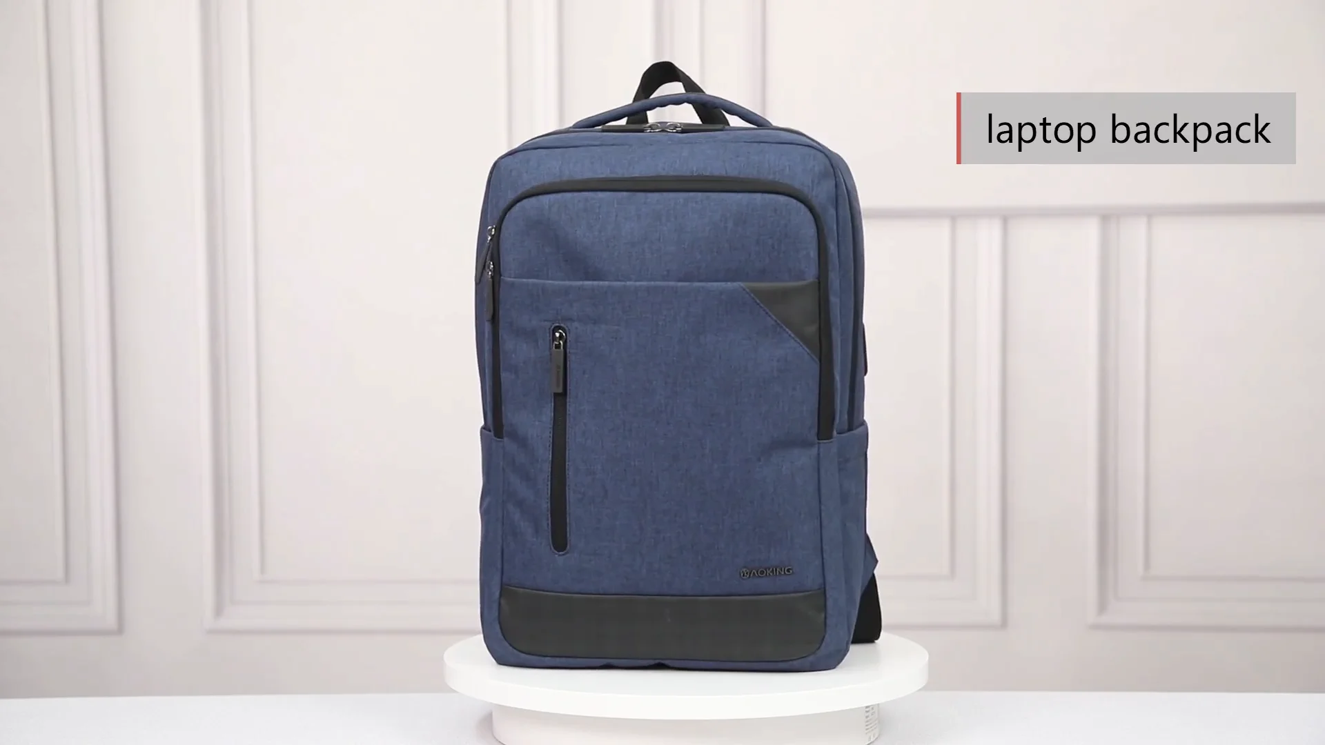 Aoking Laptop Backpack With Usb Port Business Smart Backpack Durable