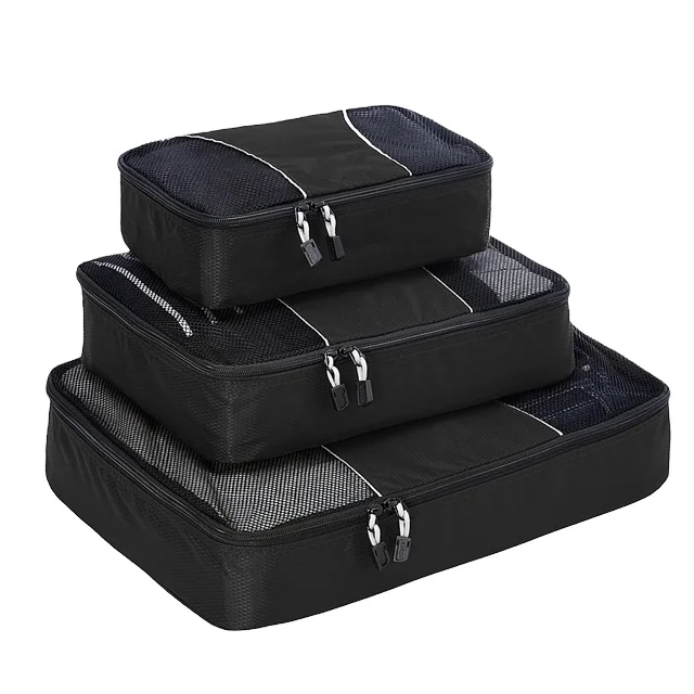 Packing cube. Набор для чемодана упаковочных сумок. Чемодан сборы в путешествие. HFC Travel Set Black. Packing Cubes.