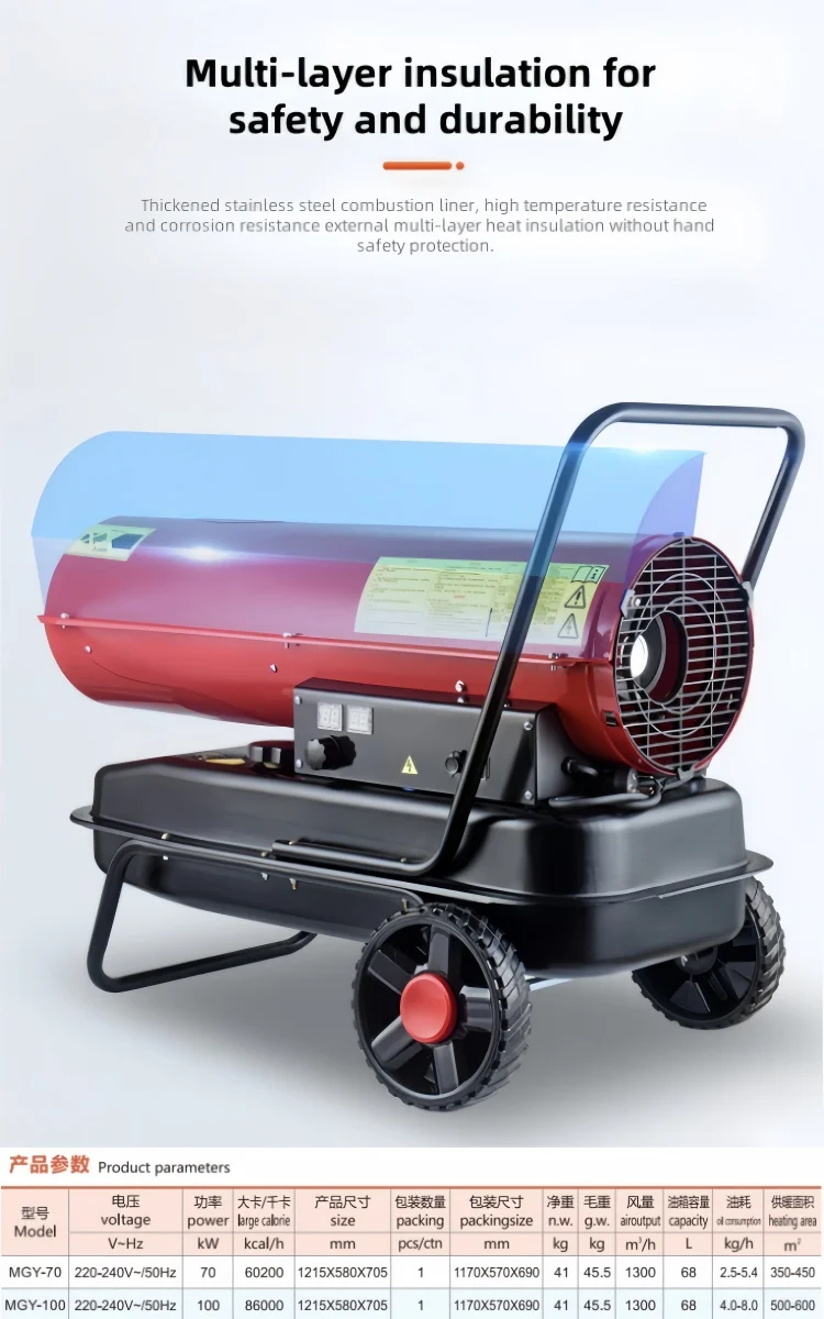 Fleck Heater, 70KW, 220-240v - detail 12