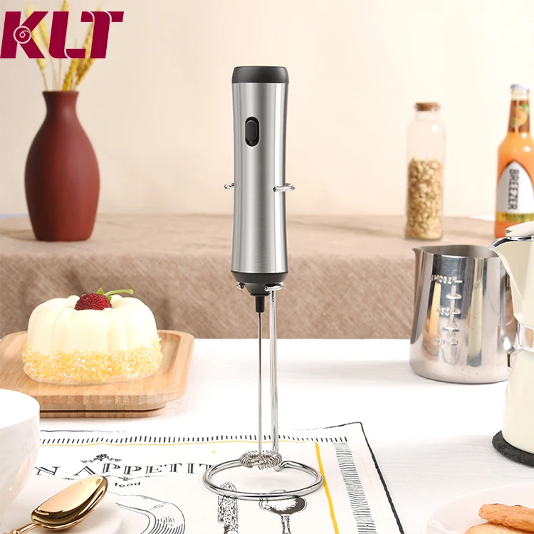 KLT Factory Minimalist Milk Frother Professional Rechargeable