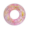 Bouée de natation sirène à paillettes - Rose